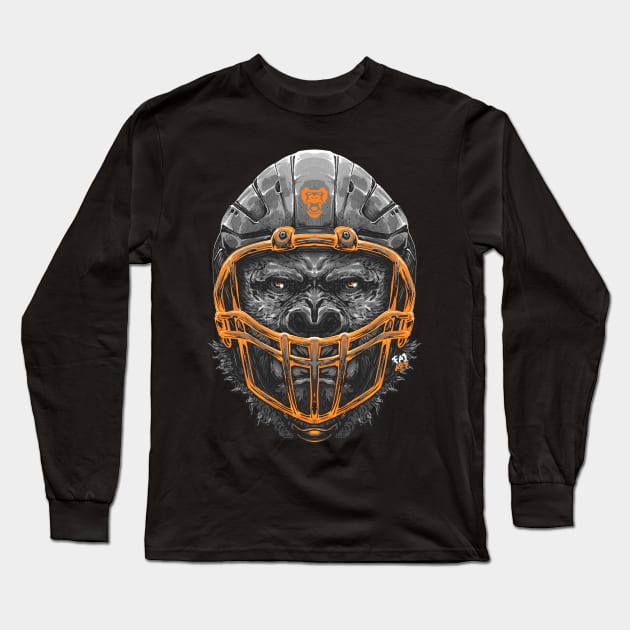 KONG Long Sleeve T-Shirt by HDA (hand draw artwork)